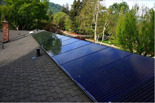 Residential solar installation